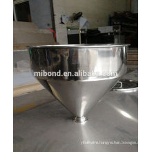 Sanitary Stainless Steel 304/316L Funnel Conical Hopper With Tri Clamp Fitting